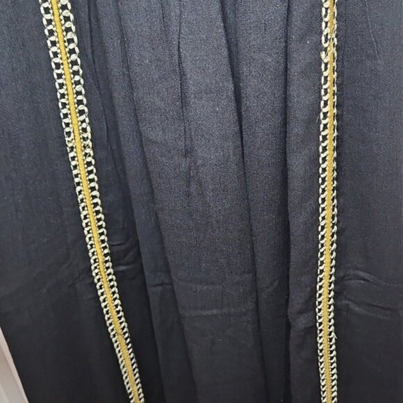 Anthropologie Raga Embroidered Maxi Beach Vacation Dress Medium New Boho - Picture 6 of 11